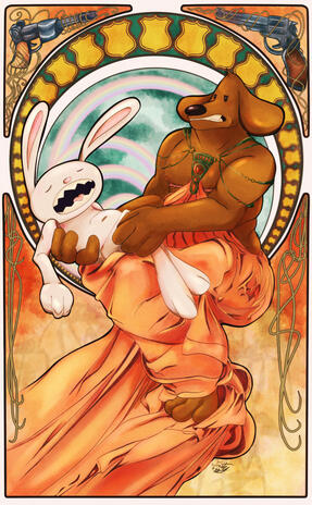 Sam &amp; Max Mucha Style