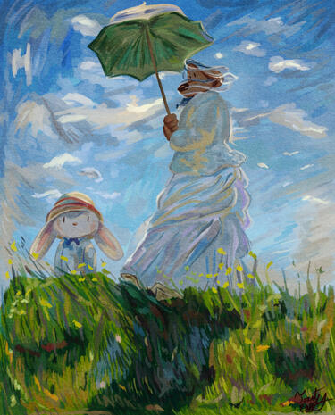 Sam &amp; Max Monet Style