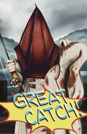 Pyramid Head goes Fishing